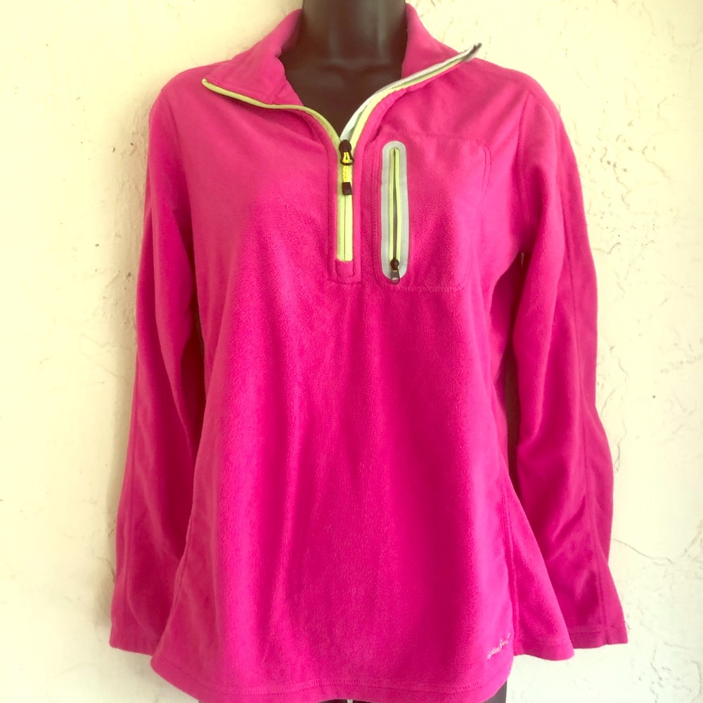 Eddie Bauer Pink Fleece Size Medium
